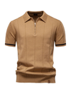 Men's Polo Shirt With Zip
