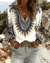 Elara | Paisley Print Blouse