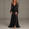 Charlotte | Plunging V-Neck Maxi