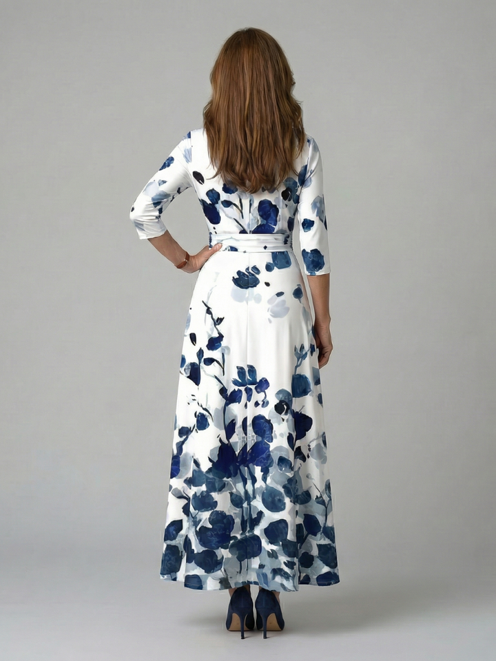 Morwenna | Floral Wrap Maxi Dress