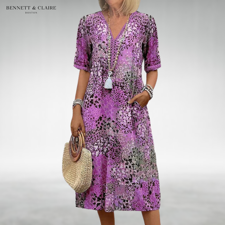 Jenna™ Flowy Midi Dress