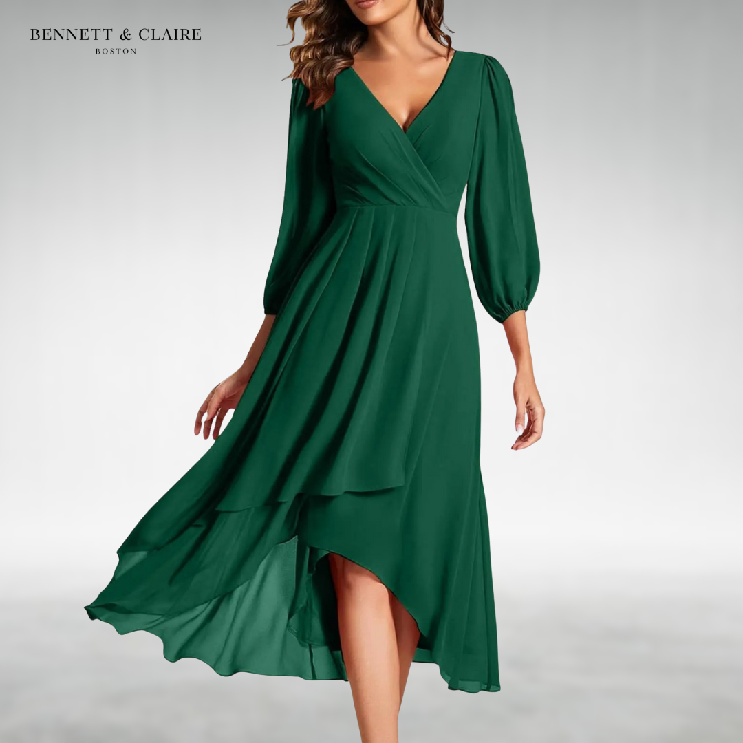 Suzie™ Elegant Flow Midi Dress