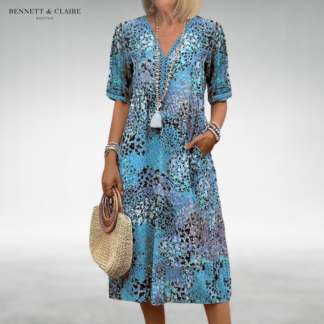 Jenna™ Flowy Midi Dress