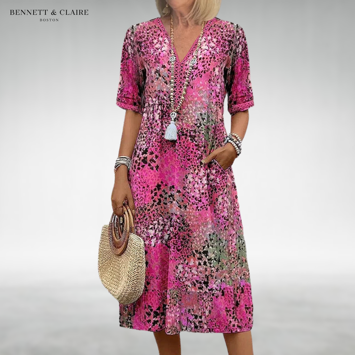 Jenna™ Flowy Midi Dress