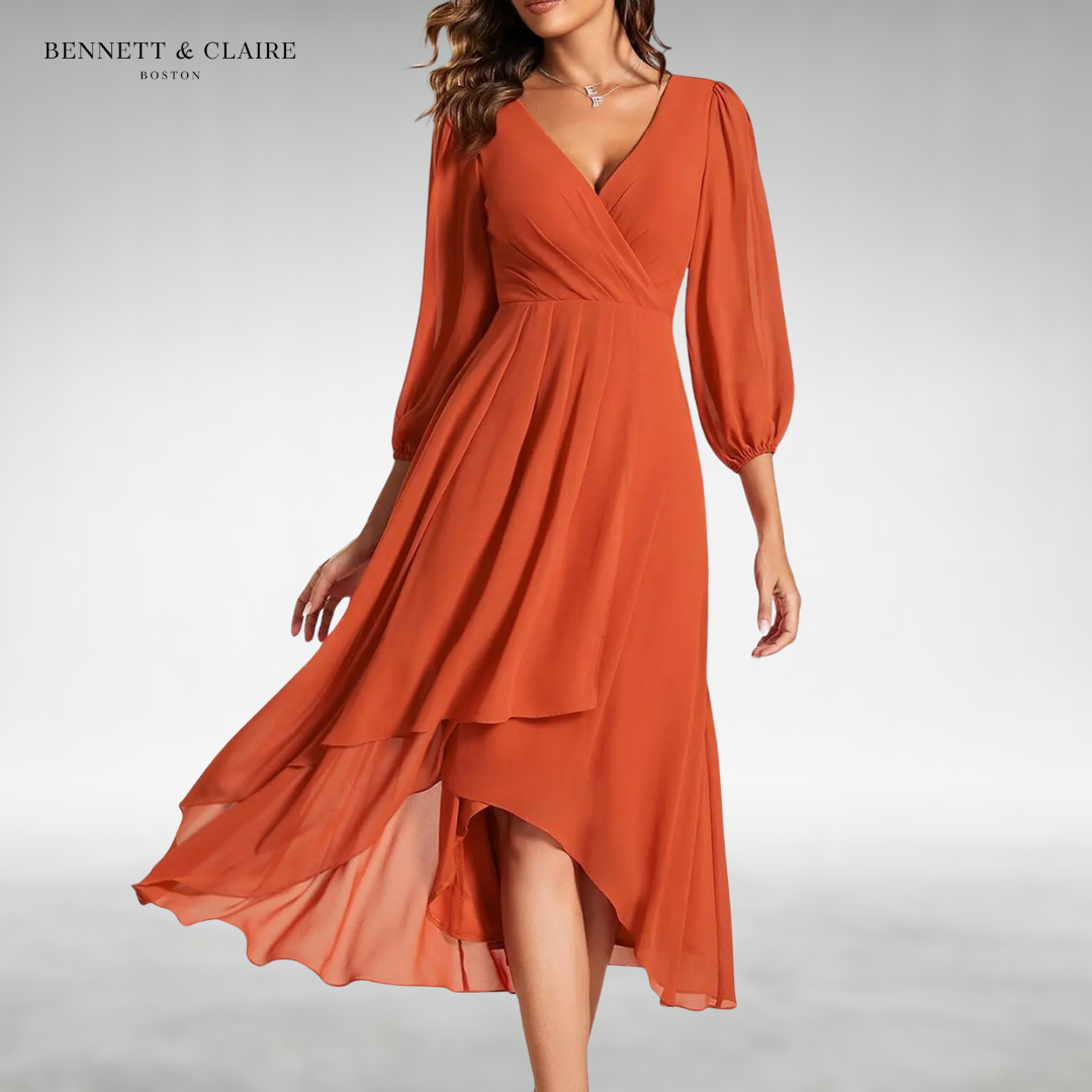 Suzie™ Elegant Flow Midi Dress