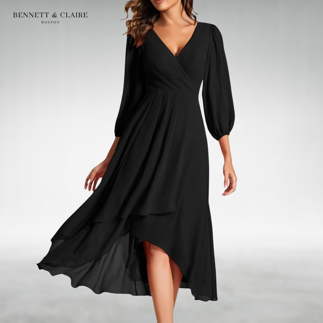 Suzie™ Elegant Flow Midi Dress