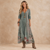Florence | Vintage Rose Maxi Dress