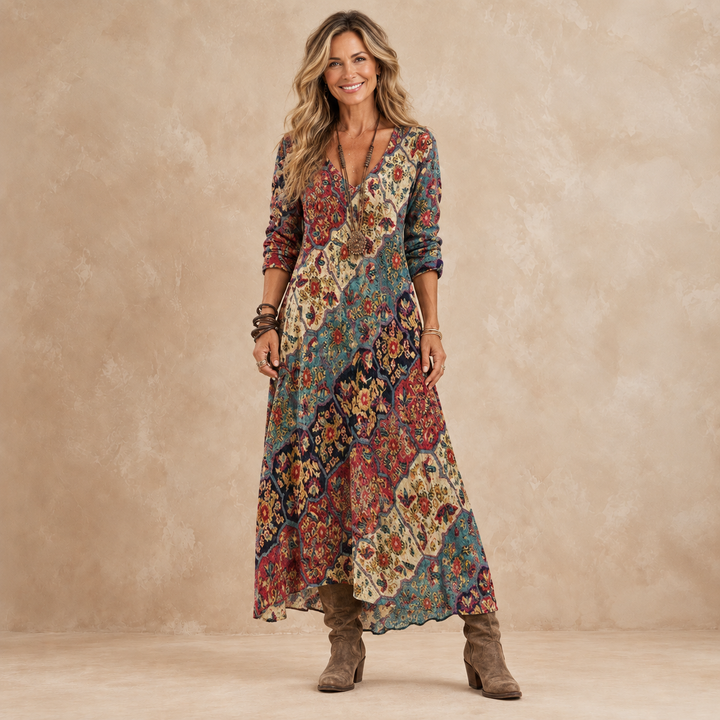 Lydia | Feminine Flowy Relaxed Fit Dress