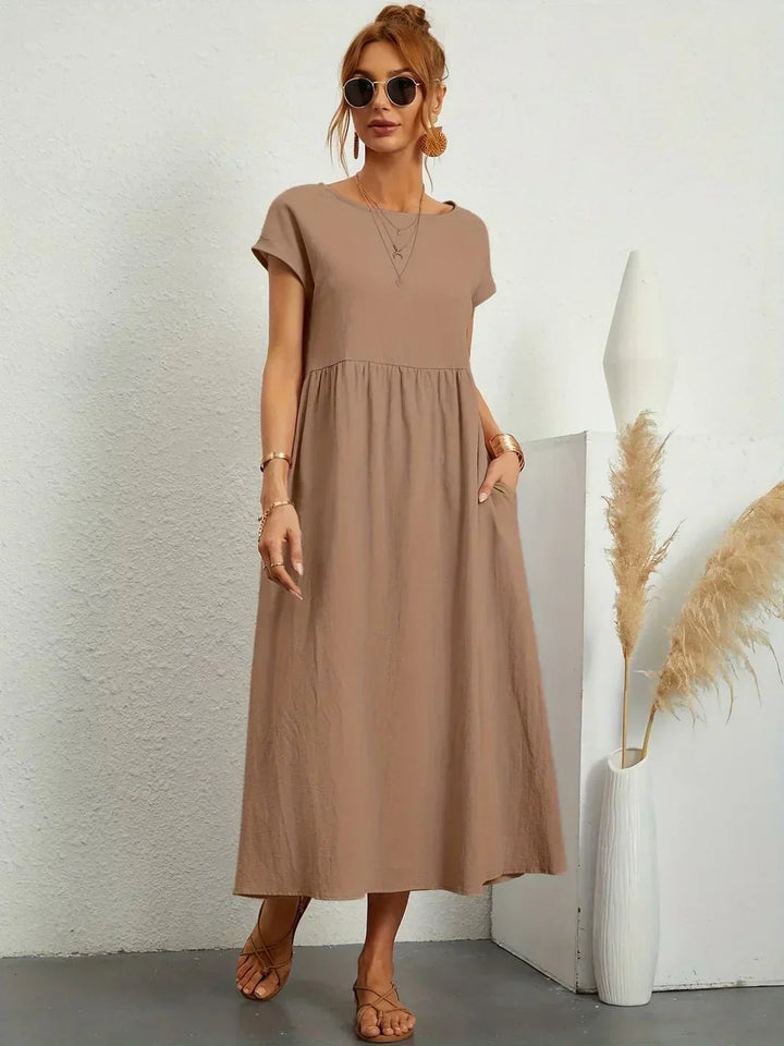 Graziella | Timeless Fluid Midi Dress