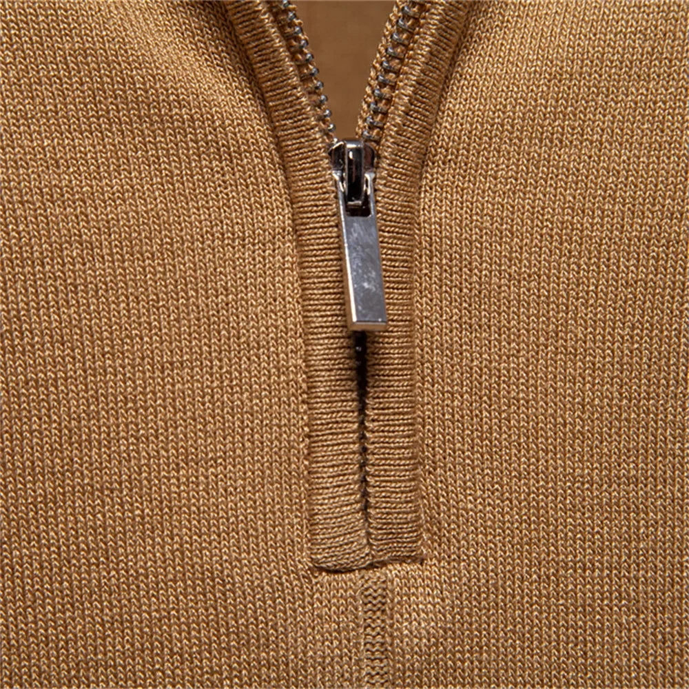 Men's Polo Shirt With Zip