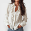 Anna | Ruffled Reversible Blouse