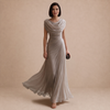 Jenna | Draped Maxi Dress