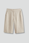 Octavia | Women's High Waisted Knee Length Shorts